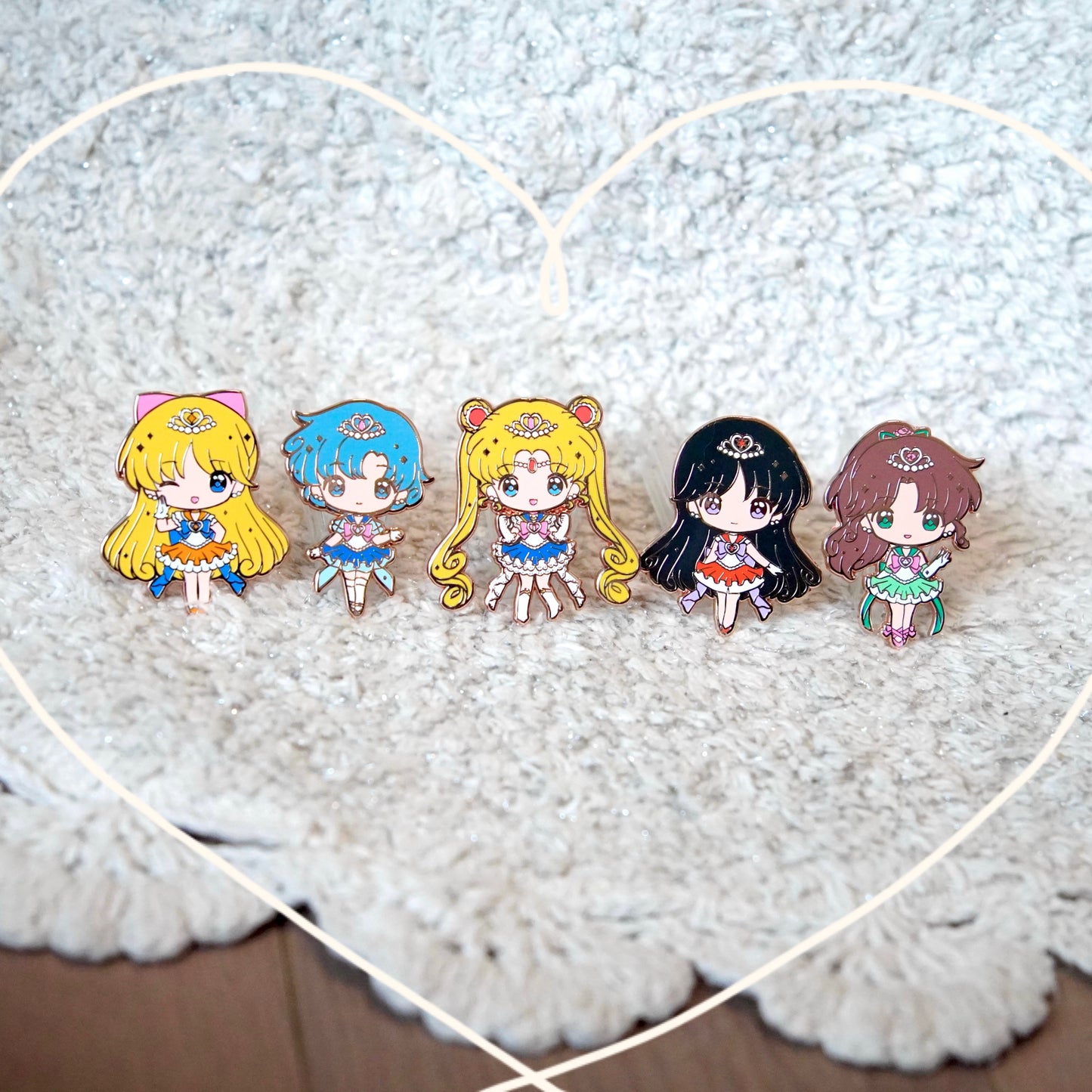 Princess Sailor Jupiter - Moonie Enamel Pin