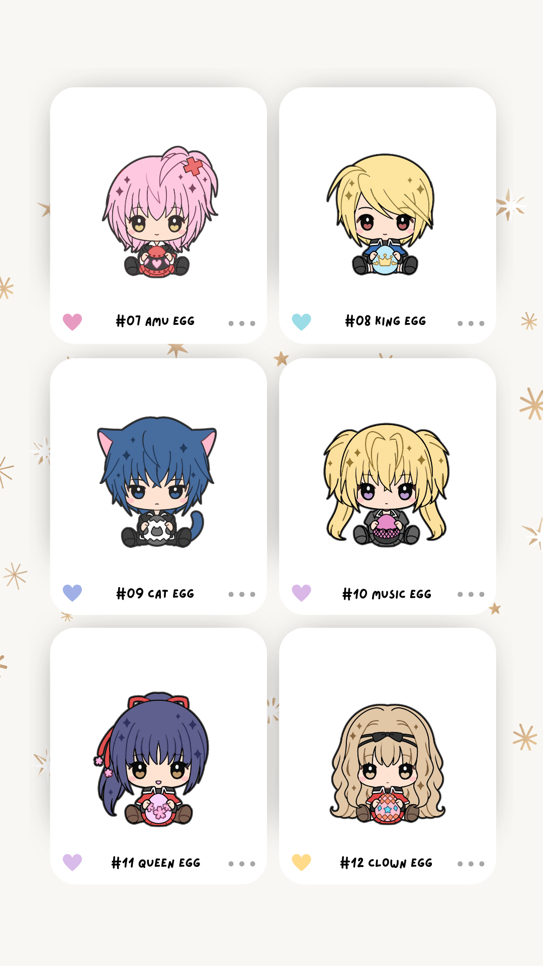 Shugo Chara Chibi Hug Enamel Pins – Amu, Ikuto & More