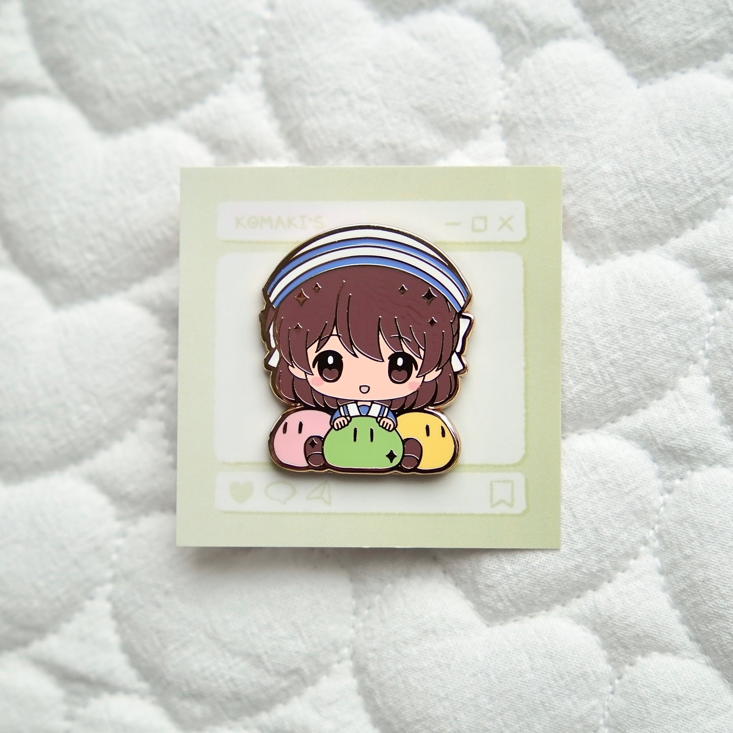 Clannad Chibi Hug Enamel Pins – Ushio