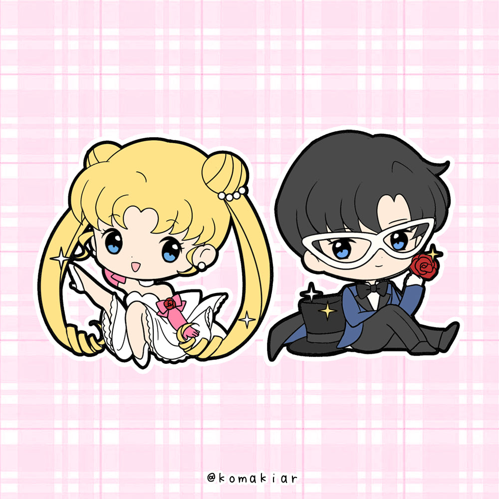 Mamoru - Chibi Anime Pair Pins