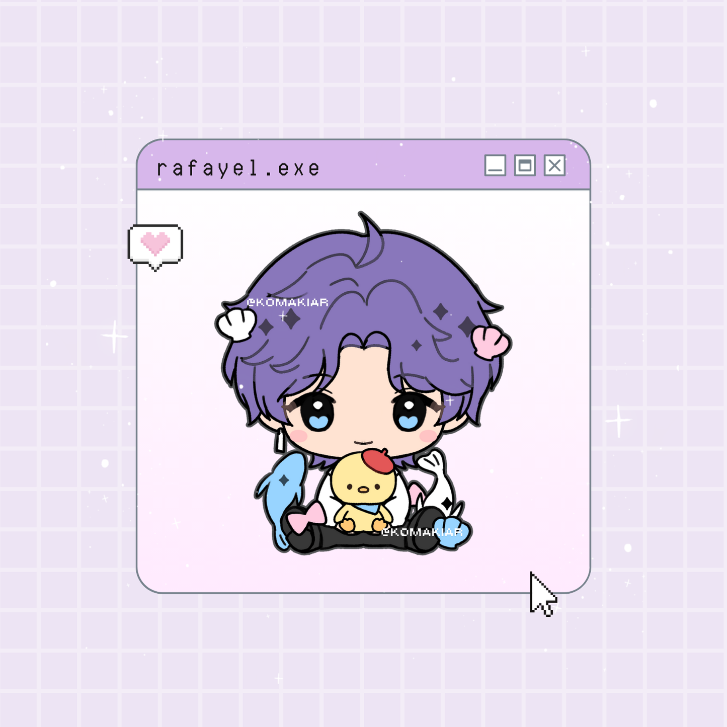 Love and Deepspace Chibi Hug Enamel Pins – Xavier, Zayne, Sylus, Rafayel & Caleb