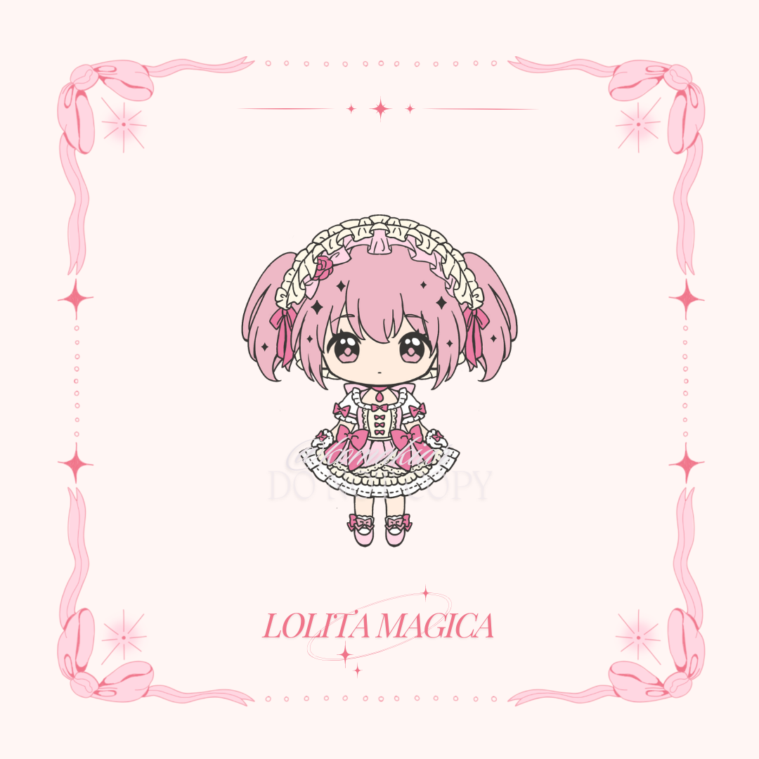 Madoka / Homura - Lolita Magica Enamel Pin Series