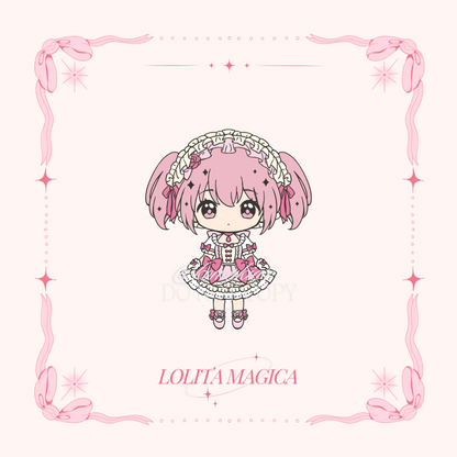 Madoka / Homura - Lolita Magica Enamel Pin Series