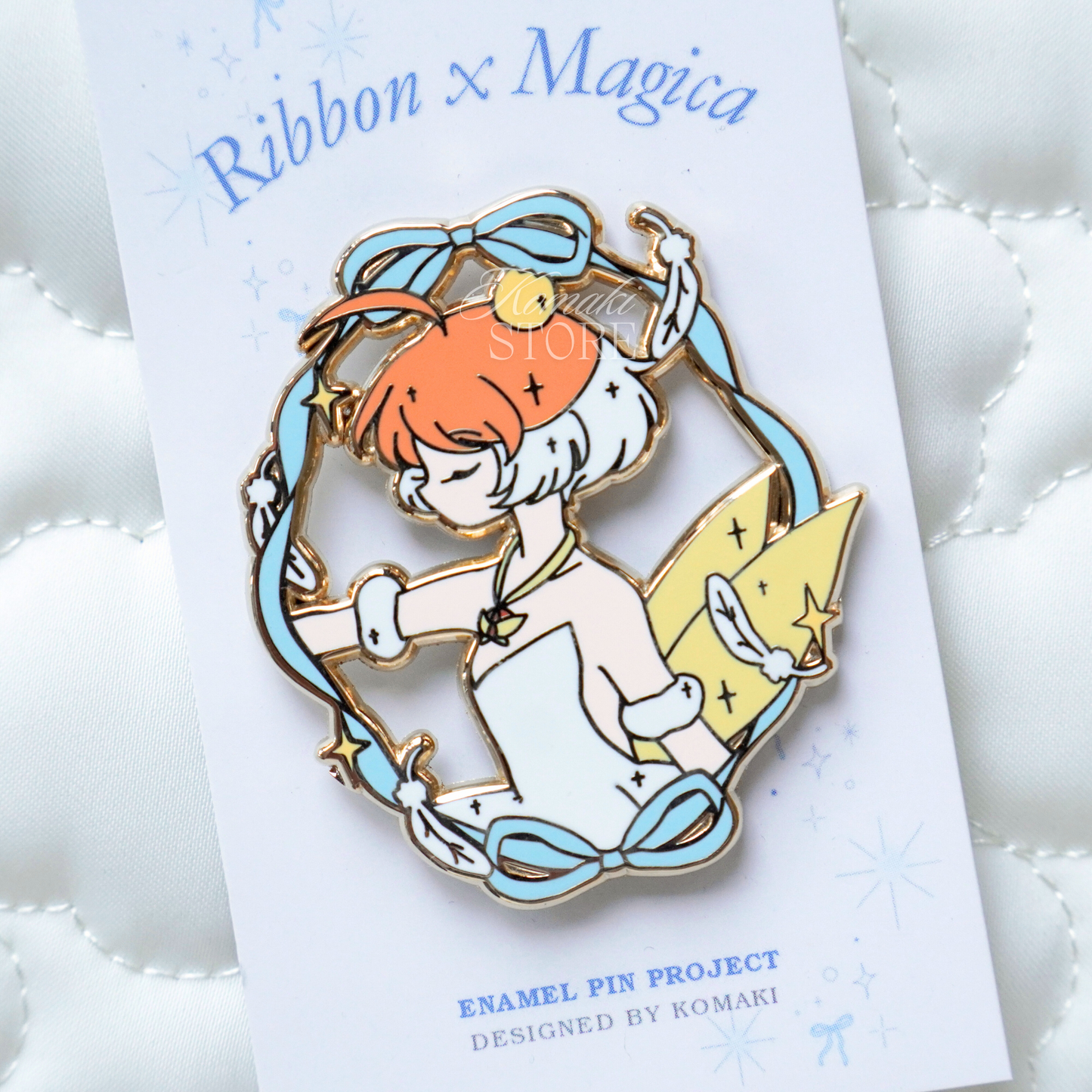 Princess Tutu & Kraehe – Ribbon x Magica Enamel Pin Series