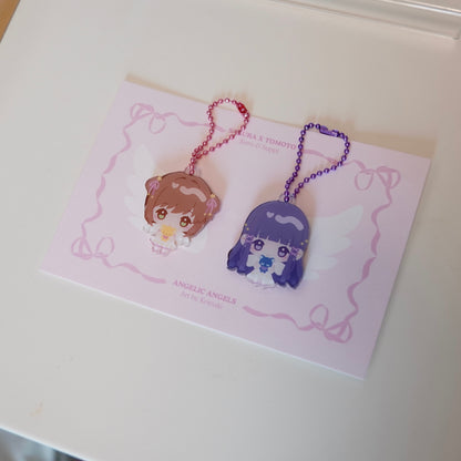 Angelic Angels Sakura Tomoyo Acrylic Charms