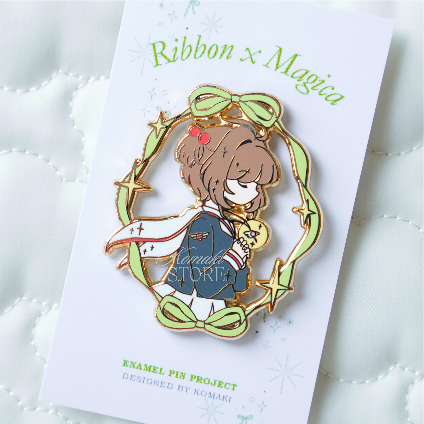 Cardcaptor Sakura Sakura – Ribbon x Magica Enamel Pin Series
