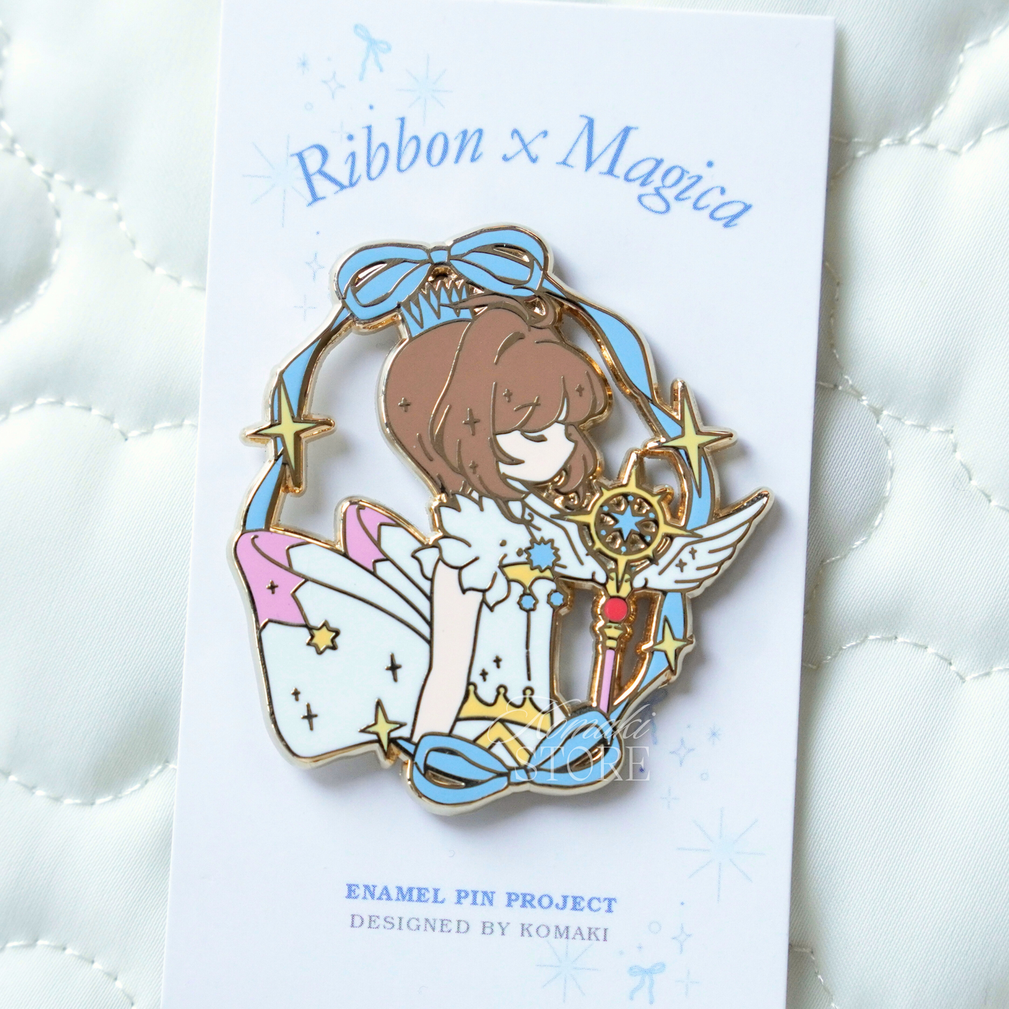 Cardcaptor Sakura Sakura – Ribbon x Magica Enamel Pin Series