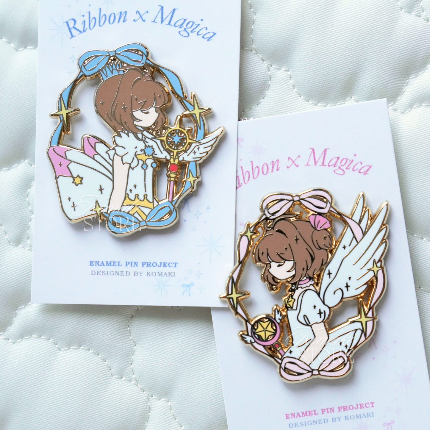 Cardcaptor Sakura Sakura – Ribbon x Magica Enamel Pin Series