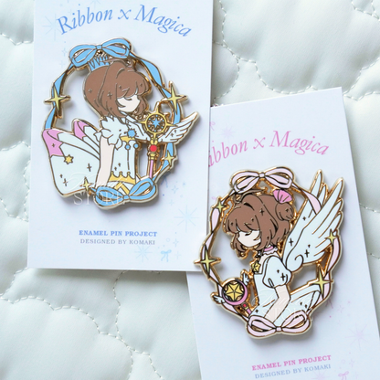 Cardcaptor Sakura Sakura – Ribbon x Magica Enamel Pin Series