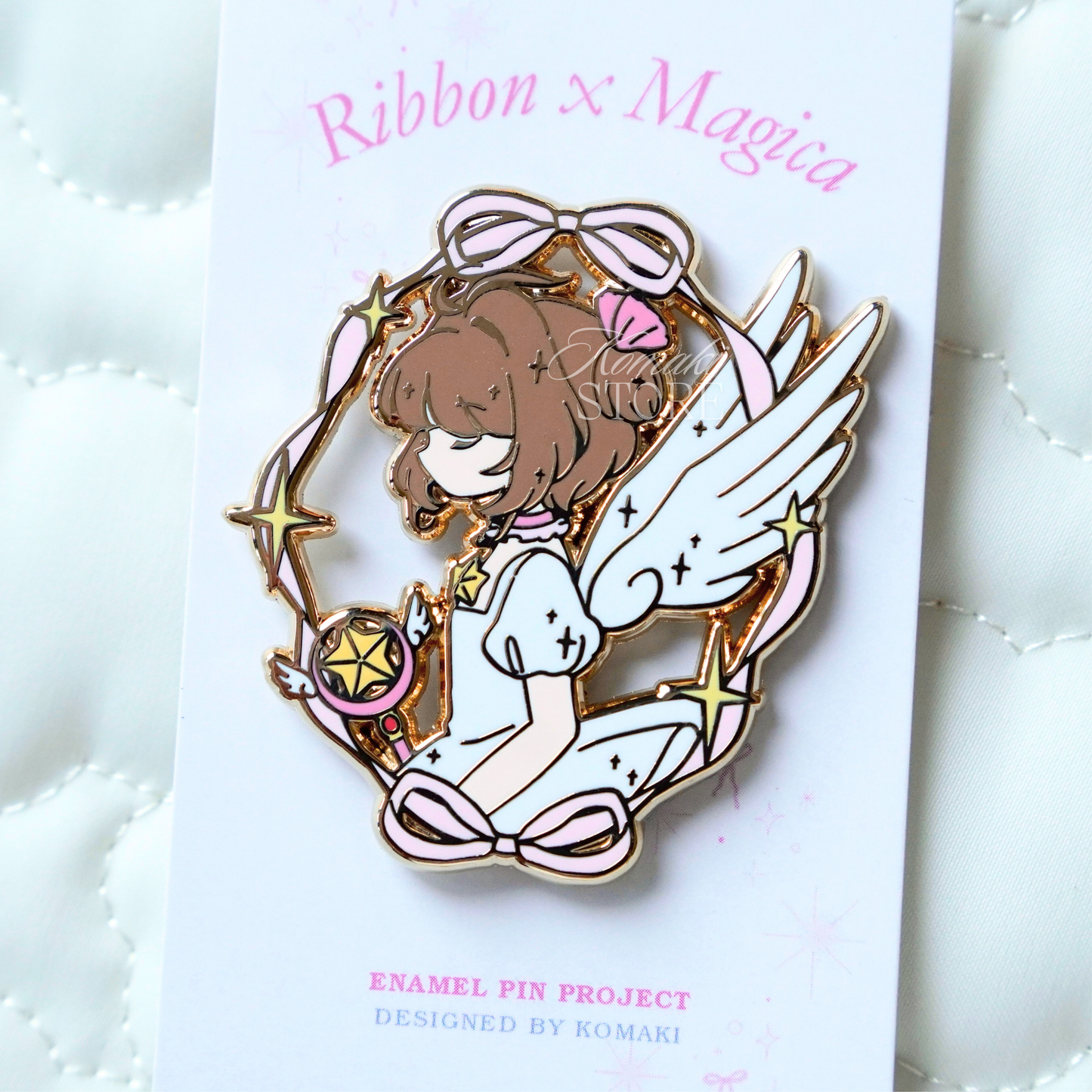 Cardcaptor Sakura Sakura – Ribbon x Magica Enamel Pin Series