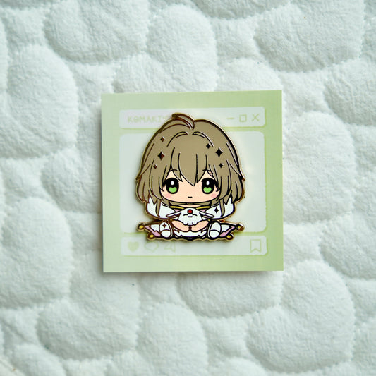 Tsubasa Chronicles Chibi Hug Enamel Pins – Sakura