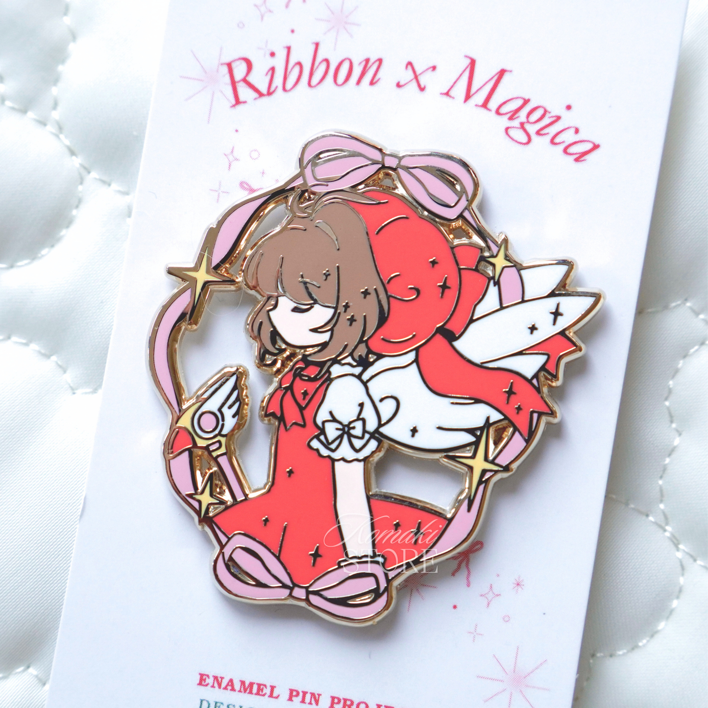Cardcaptor Sakura Sakura – Ribbon x Magica Enamel Pin Series