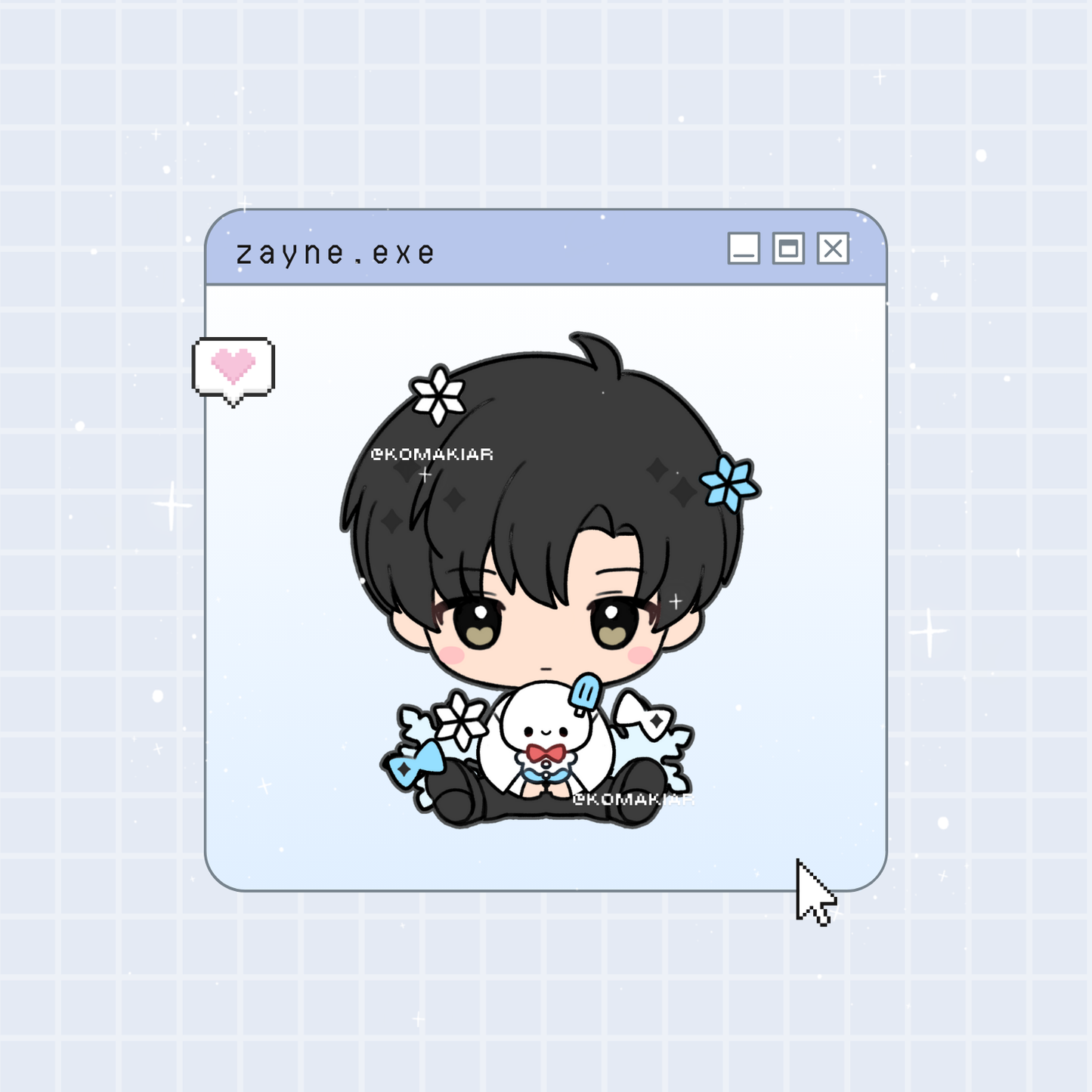 Love and Deepspace Chibi Hug Enamel Pins – Xavier, Zayne, Sylus, Rafayel & Caleb