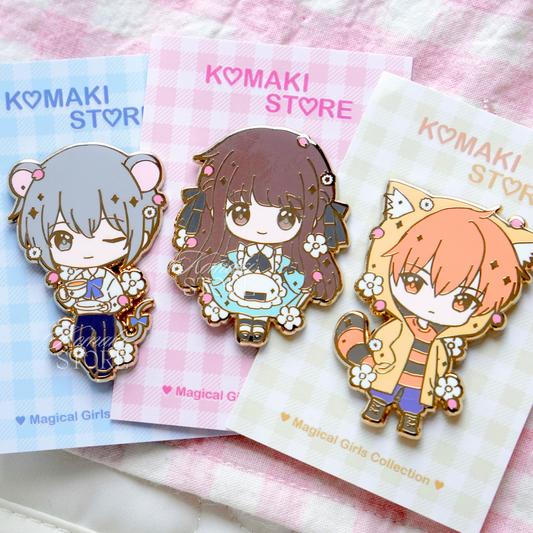 Fruit Basket × Alice Adventure Enamel Pins