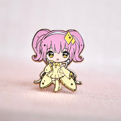 Shugo Chara Classic Magical Girls Enamel Pin – Amulet Diamonds