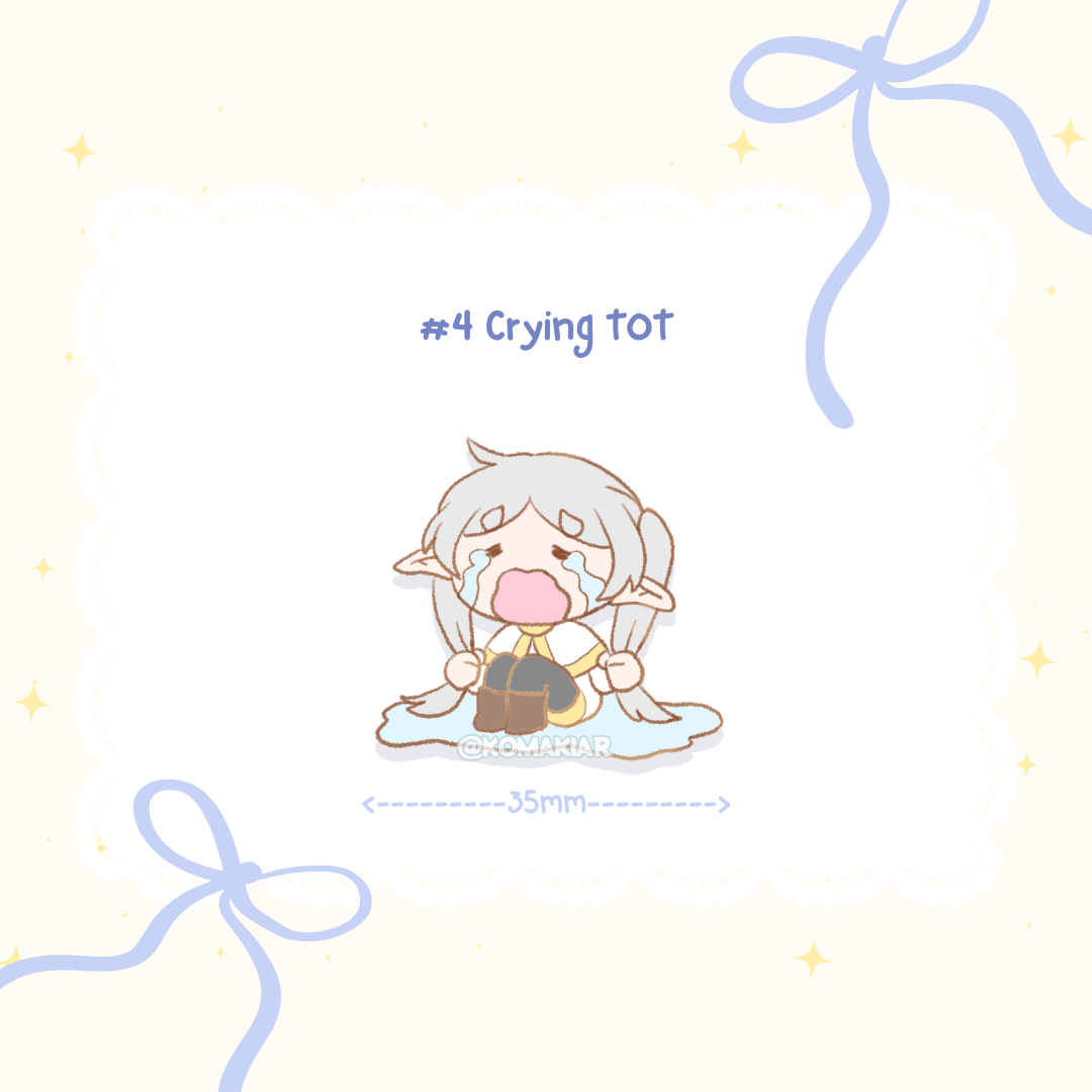 Fairy-moroll / Crying Fairy Enamel Pin Collection