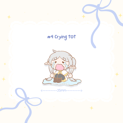 Fairy-moroll / Crying Fairy Enamel Pin Collection