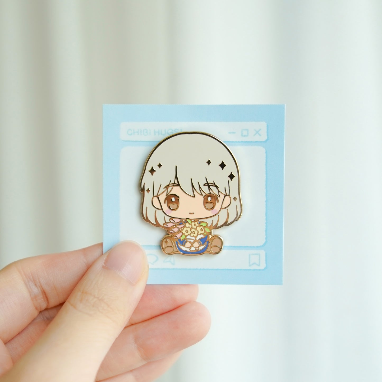 Nostalgia Movie Series Chibi Hug Enamel Pins – Howl & More