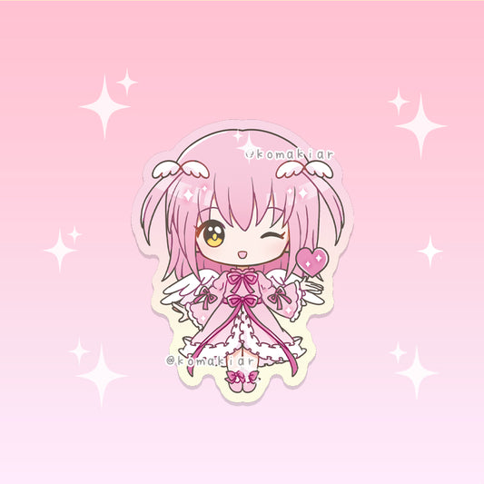 Amulet Angel sticker from Shugo Chara, vinyl finish