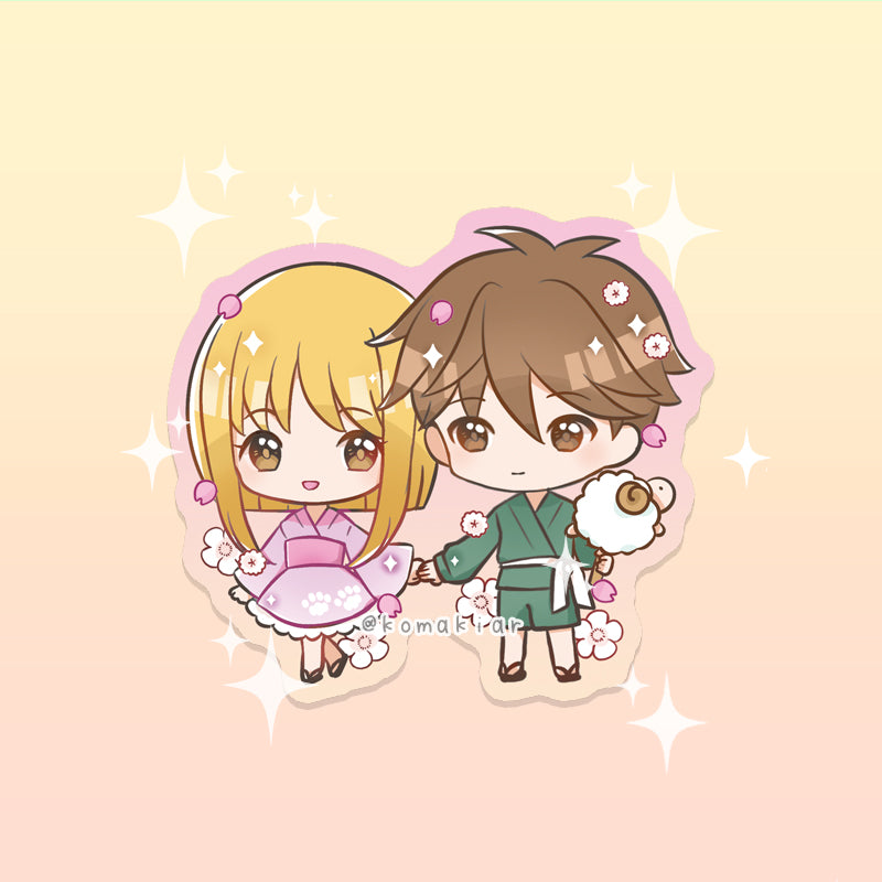 Yukata Tohru & More – Fruits Basket Sticker