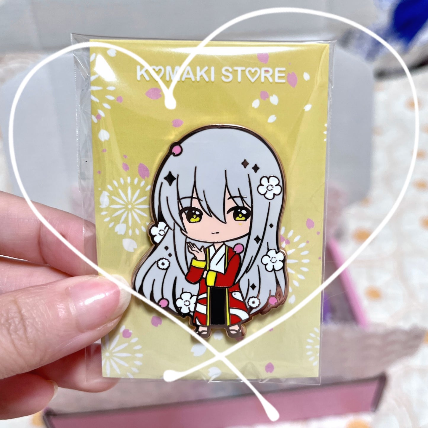 Fruits Basket Kimono Enamel Pin – Tohru, Zodiacs and Friends