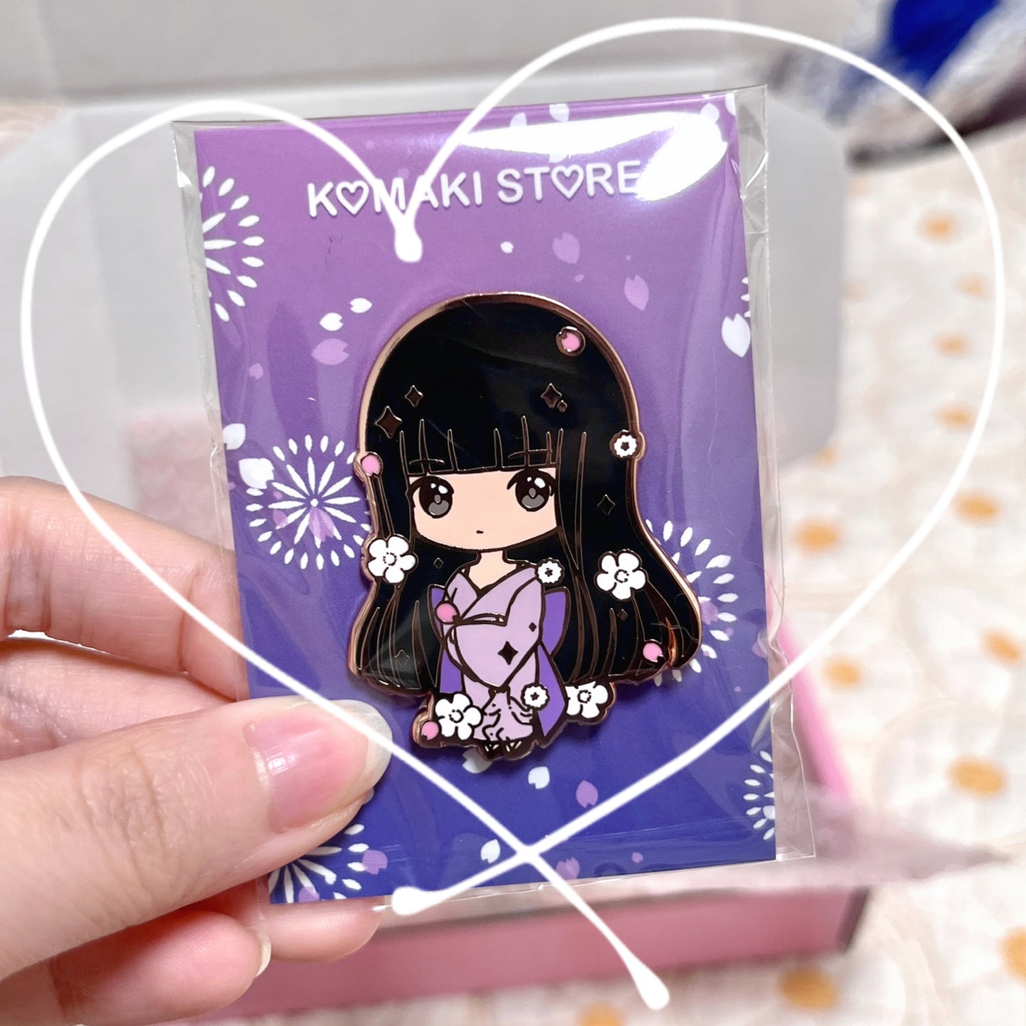 Fruits Basket Kimono Enamel Pin – Tohru, Zodiacs and Friends