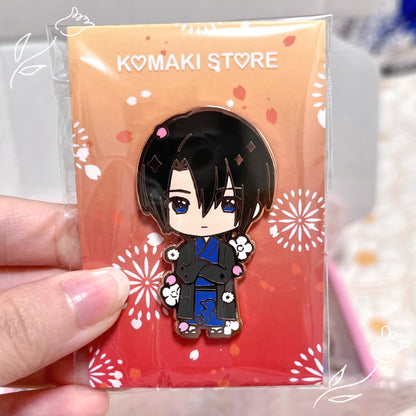 Fruits Basket Kimono Enamel Pin – Tohru, Zodiacs and Friends