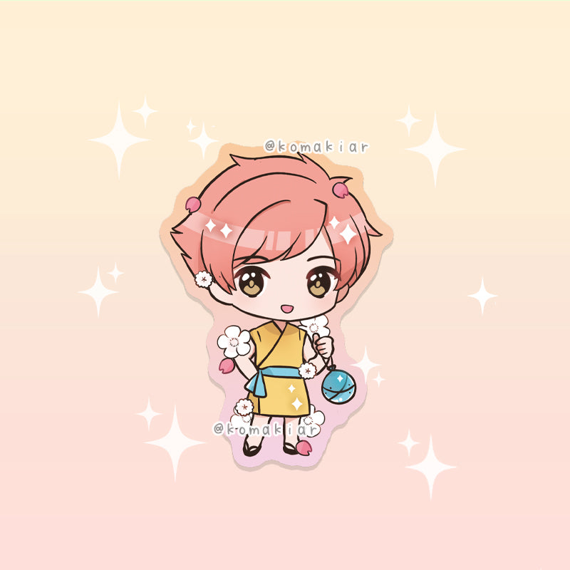 Yukata Haruhi & More – Ouran High School Host Club Sticker