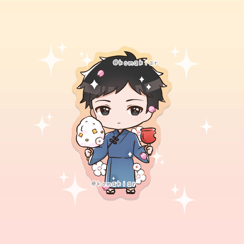 Yukata Haruhi & More – Ouran High School Host Club Sticker