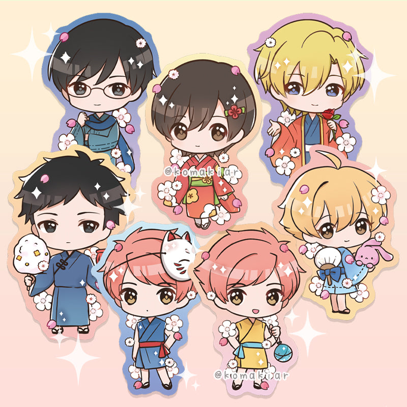 Yukata Haruhi & More – Ouran High School Host Club Sticker
