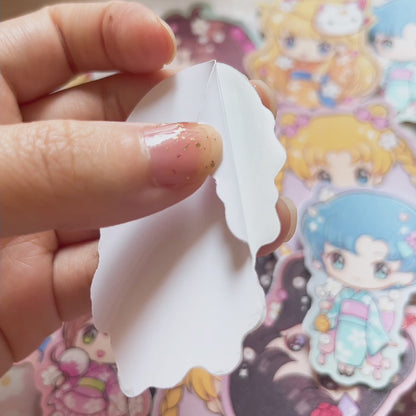 Kimono Amu & Ikuto – Shugo Chara Sticker