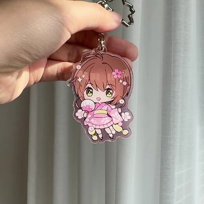 Yukata Sakura / Tomoyo Acrylic Keychain / Standee
