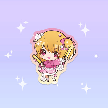 Kimono Ai, Ruby & Aqua – Oshi no Ko Sticker