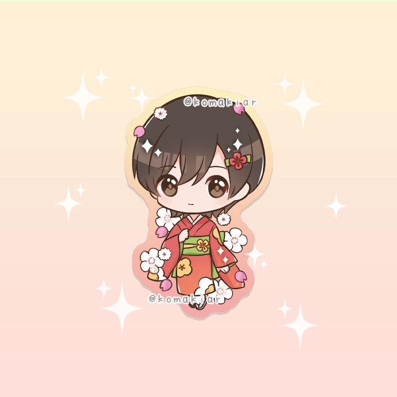 Yukata Haruhi & More – Ouran High School Host Club Sticker