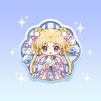 Hanfu Usagi & Rabbits – Moonie Series Sticker