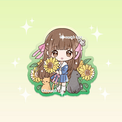 Sunflower Tohru – Fruit Basket Sticker