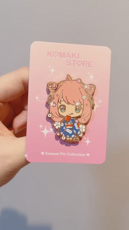 Spy x Family Anya Loid Yor - Yukata Enamel Pin Series
