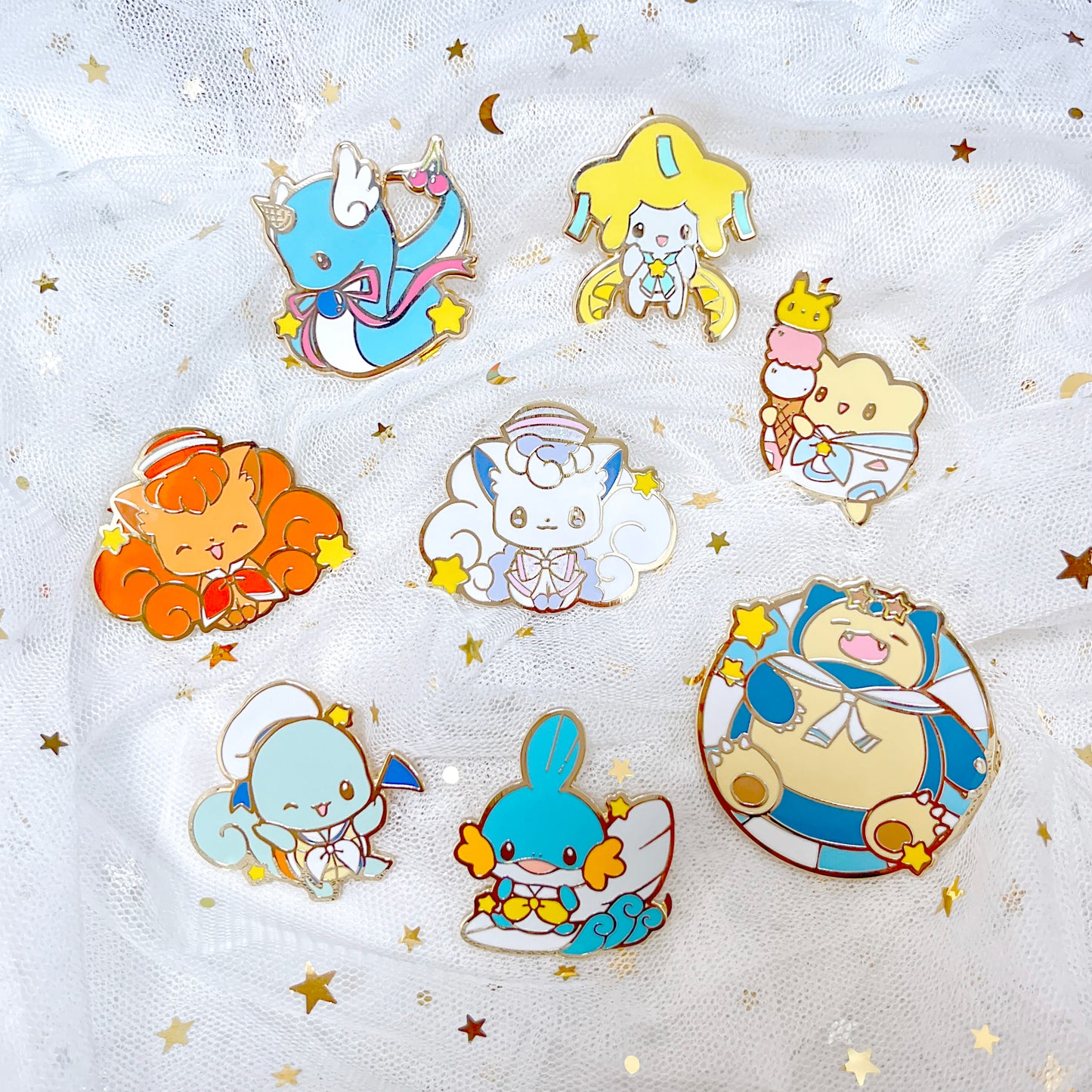 Summer Poke Babies by Mooncake Pin