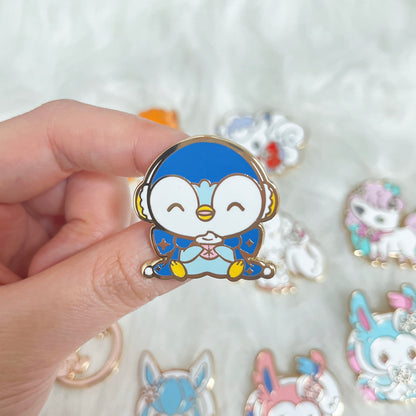 Piplup – Winter Poke Enamel Pin Series by Mooncake Pin