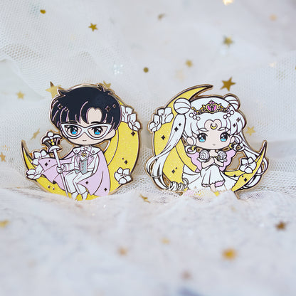 Neo-Queen Serenity Enamel Pin - Moonie Series