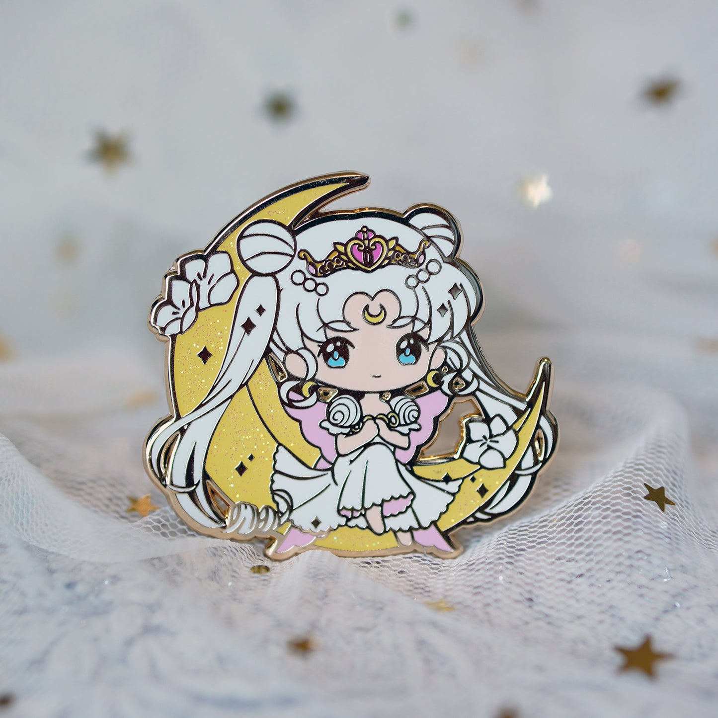 Neo-Queen Serenity Enamel Pin - Moonie Series