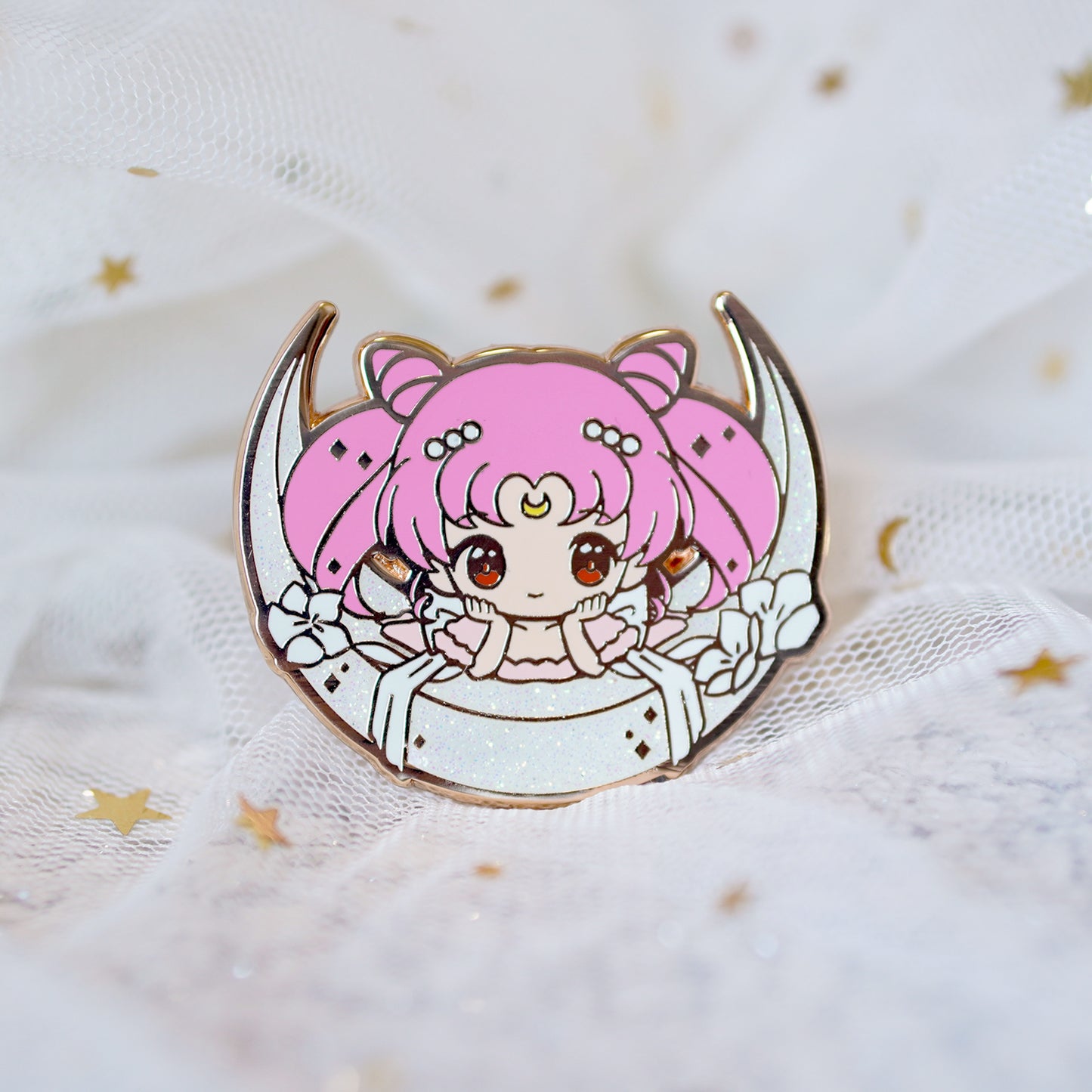 Small Lady - Moonie Enamel Pin