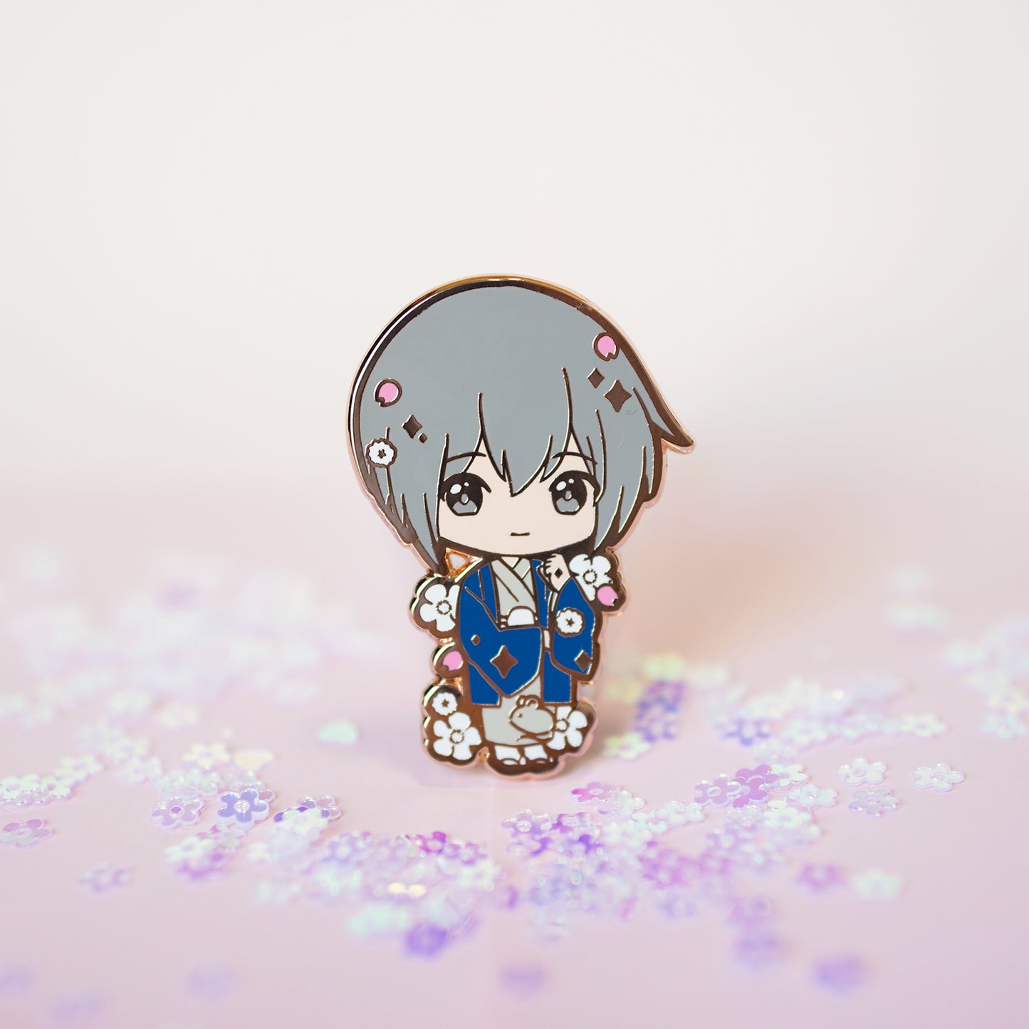 Fruits Basket Kimono Enamel Pin – Tohru, Zodiacs and Friends