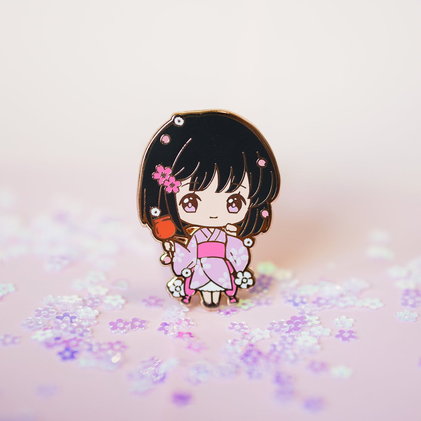 Yukata Girls Enamel Pin Series - Outer Scouts / Wicked Lady / Luna / Moonie
