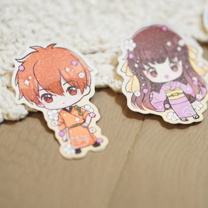 Yukata Tohru & More – Fruits Basket Sticker