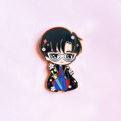 Yukata Girls Enamel Pin Series - Princess Serenity / Prince Endymion / Moonie