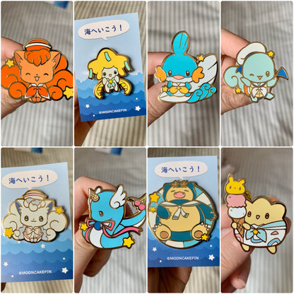 Summer Poke Babies by Mooncake Pin