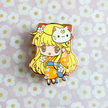 Yukata Girls Enamel Pin Series - Venus Minako