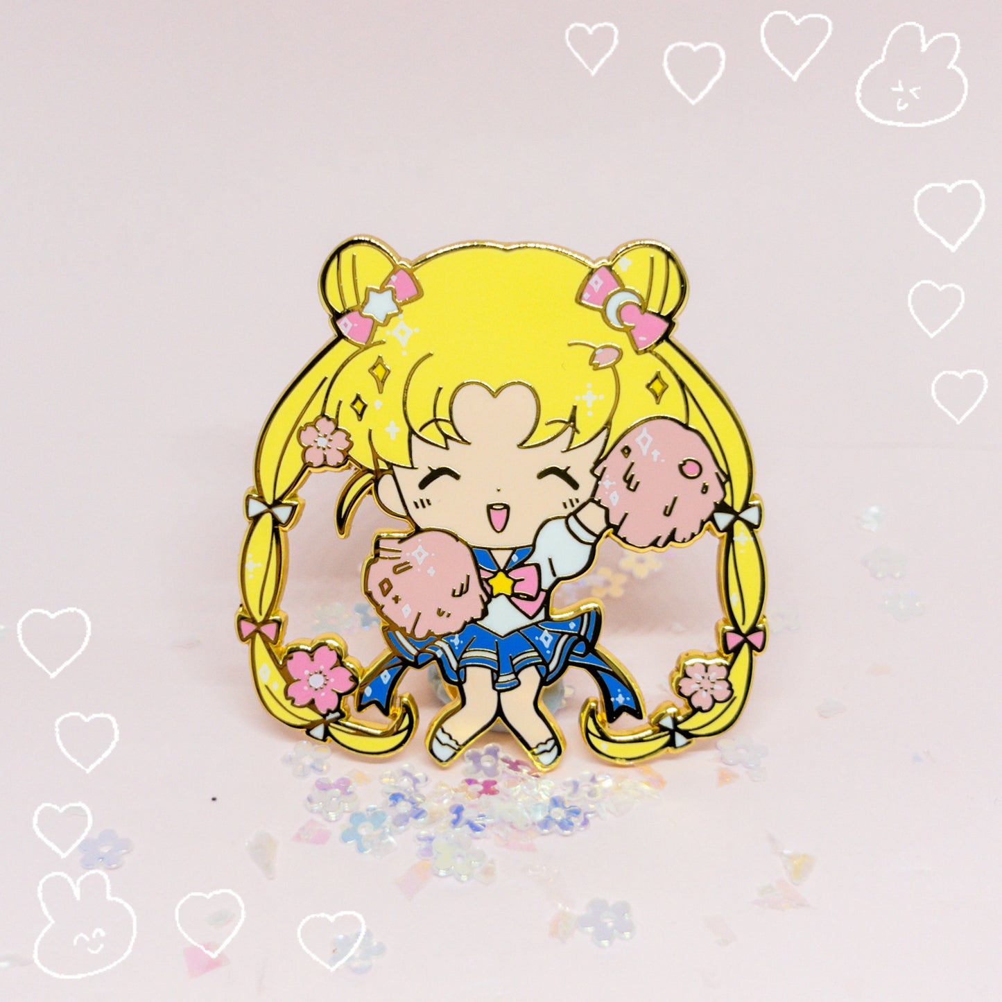 Usagi - Magical Cheerleader Pin