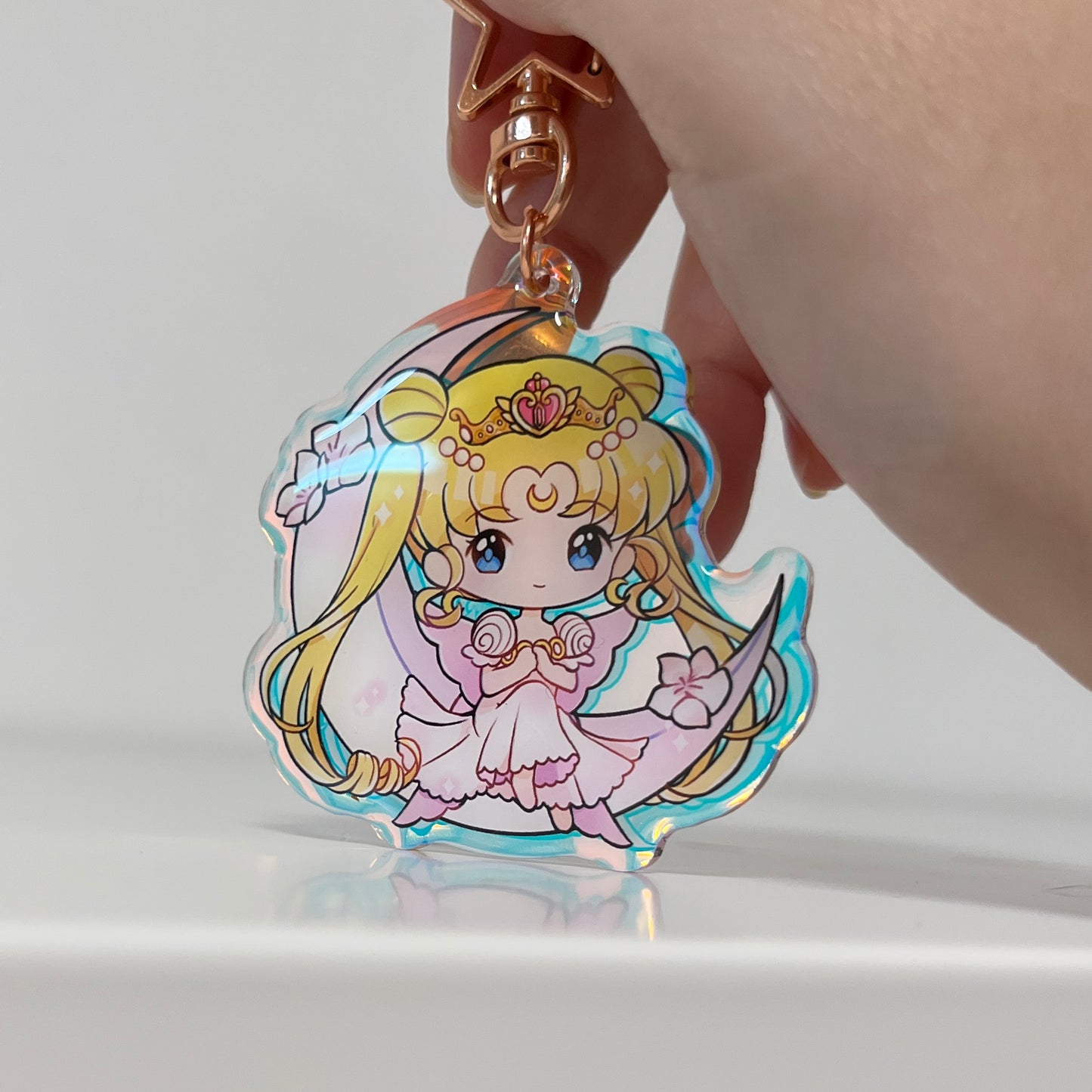 King Endy Acrylic Keychain - Moonie Series